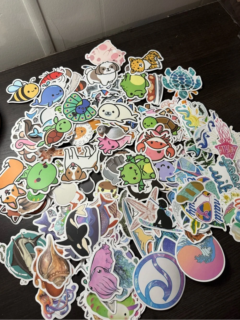 200 PCS stickers Animals and Ocean theme